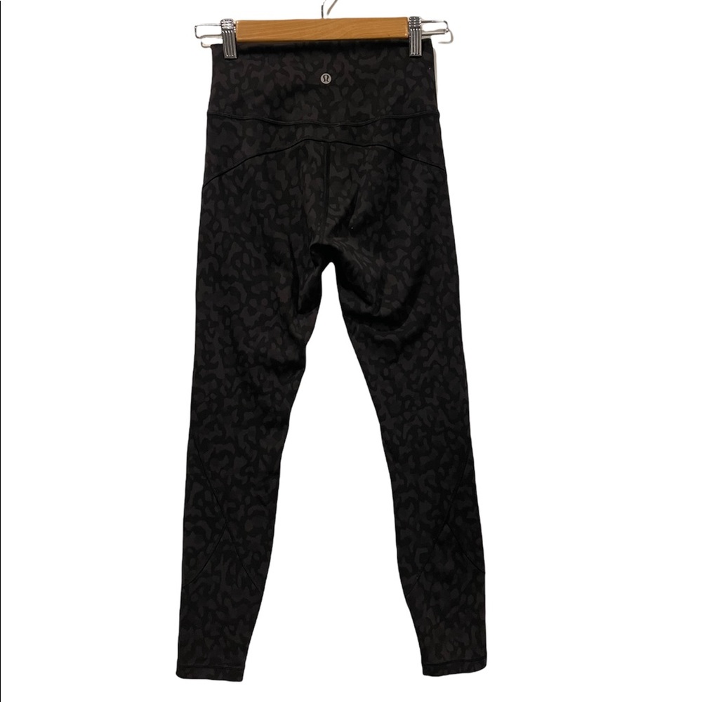 lululemon In Movement 7/8 Tight Everlux 25" Grey Black - Picture 5 of 10